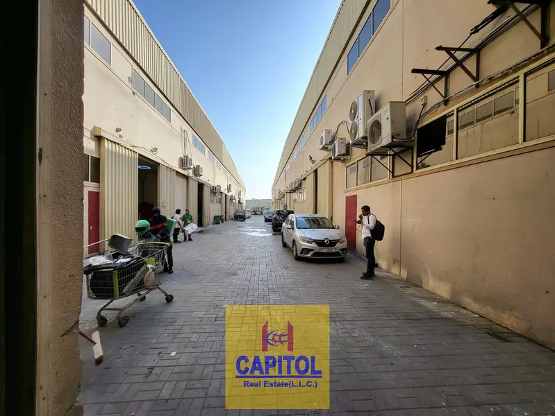 160 sqft CONTAINER WAREHOUSE FOR STORAGE AVAILABLE FOR RENT IN AL QUOZ - 3(BK)