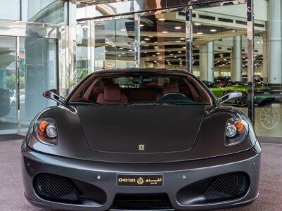 2007 Ferrari F430 F1 STD 4.3 Litres 8 Cylinders Petrol Engine Grey Red Coupe Automatic