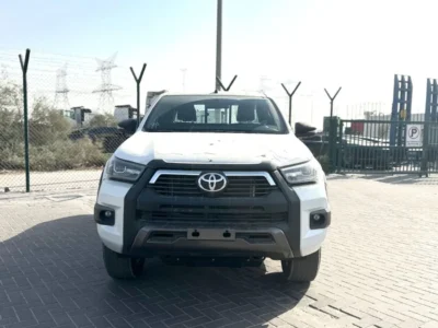 2025 Toyota Hilux Adventure 4.0 Litres V6 Petrol Engine White Black Pickup Truck GCC Specs