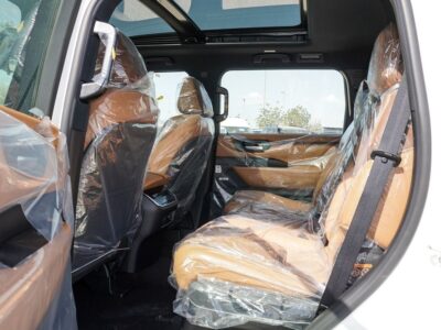2025 Nissan Patrol LE TITANIUM + 3.5-liter Twin-Turbocharged V6 Engine White Tan SUV GCC