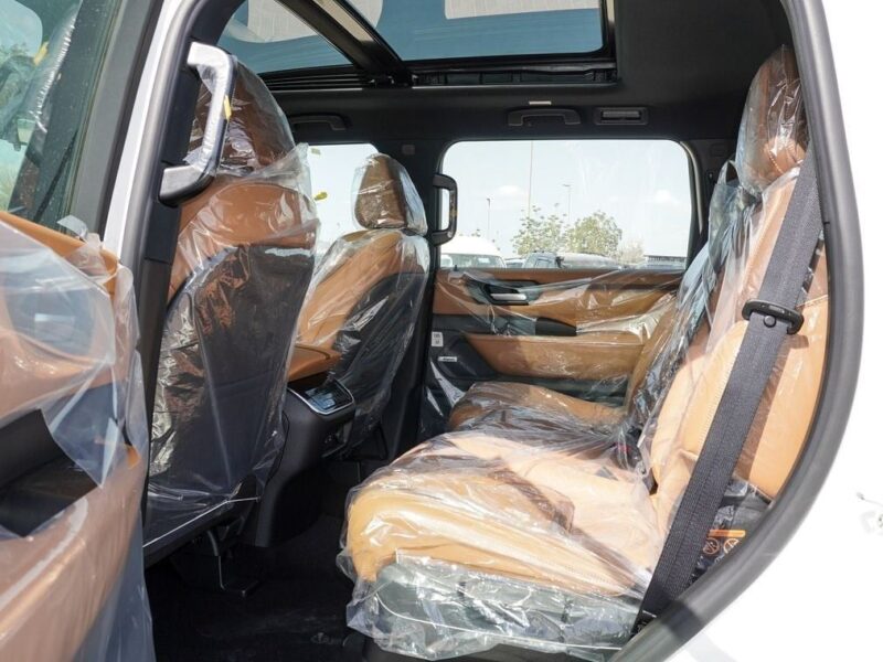 2025 Nissan Patrol LE TITANIUM + 3.5-liter Twin-Turbocharged V6 Engine White Tan SUV GCC