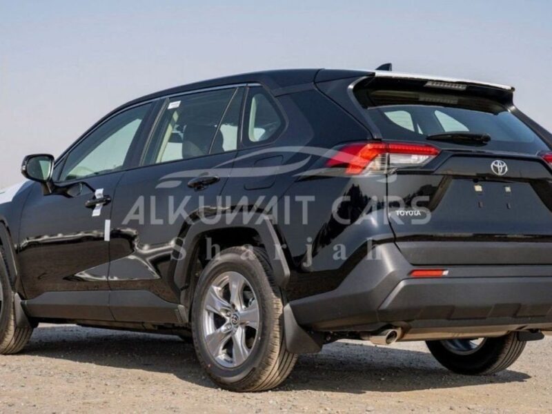 2024 Toyota RAV 4 LE 2.0 Litres 4 Cylinders Petrol Engine Black SUV Automatic 4X2