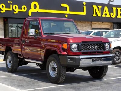 2026 Toyota Land Cruiser 70 LC79 LX 4.0L 6 Cylinders PETROL Engine Red Beige Pickup Truck SC