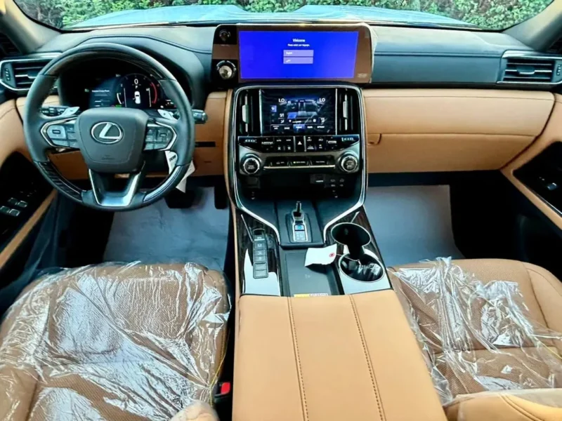 2026 Lexus LX 700h Signature V6 Twin-Turbo Hybrid Engine Black Tan SUV GCC Specs Automatic