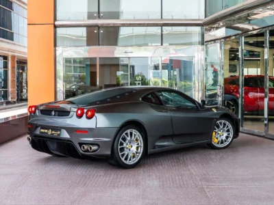 2007 Ferrari F430 F1 STD 4.3 Litres 8 Cylinders Petrol Engine Grey Red Coupe Automatic
