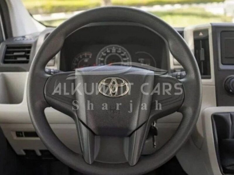 2024 Toyota Hiace GL 3.5 Litres 6 Cylinders Petrol Engine White Grey Van Manual 15 SEAT