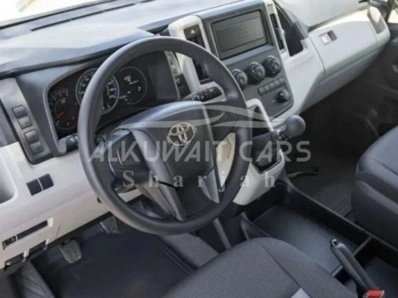 2024 Toyota Hiace GL 3.5 Litres 6 Cylinders Petrol Engine White Grey Van Manual 15 SEAT