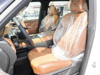 2025 Nissan Patrol SE PLATINUM CITY 3.8 Litres V6 Petrol Engine White Tan SUV GCC Specs