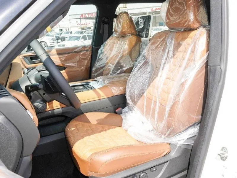 2025 Nissan Patrol SE PLATINUM CITY 3.8 Litres V6 Petrol Engine White Tan SUV GCC Specs