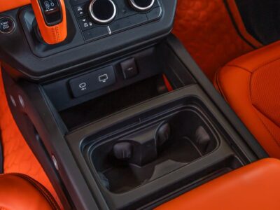 2023 Land Rover Defender 110 X P400 3.0L 6 Cylinders Petrol Engine Black Orange SUV GCC