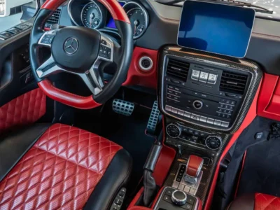 2018 MERCEDES MAYBACH G650 LANDAULET 6 L 12 Cylinders White Red SUV GCC Specs