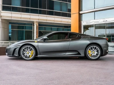 2007 Ferrari F430 F1 STD 4.3 Litres 8 Cylinders Petrol Engine Grey Red Coupe Automatic