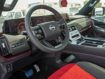 2025 Nissan Patrol NISMO 3.5-liter Twin-Turbocharged V6 Petrol Engine Grey Red SUV