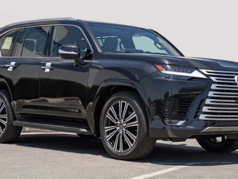 2023 Lexus LX600 SIGNATURE ASHWOOD EDITION 3.5L 6 Cylinders Petrol Engine Black Red SUV