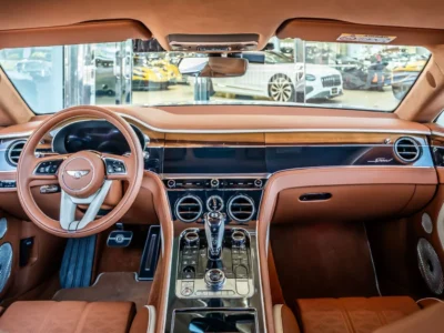 2025 Bentley Continental GT Speed FIRST EDITION 4.0L 8 Cylinders Engine Beige Brown Coupe