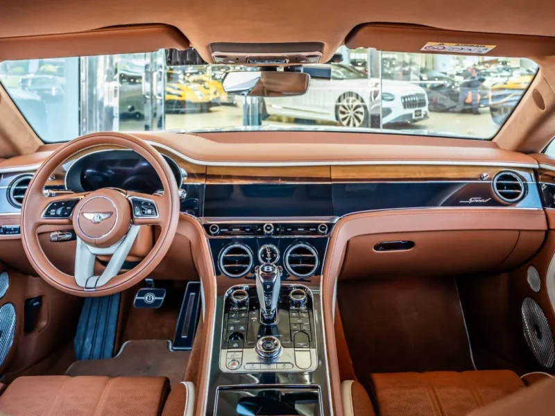 2025 Bentley Continental GT Speed FIRST EDITION 4.0L 8 Cylinders Engine Beige Brown Coupe