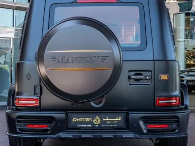 2021 Mercedes Benz G63 AMG G MANSORY P820 4.0L 8 Cylinders Engine Black Orange SUV