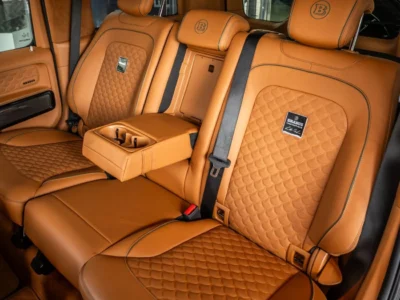 2025 Mercedes Benz G63 AMG BRABUS G800 4MATIC 8 Cylinders Engine Black Orange SUV