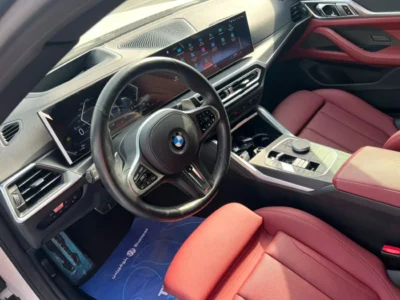 2024 BMW 440i Gran Coupe 3.0L Inline-6 TwinPower Turbo Engine White Red Sedan US Specs