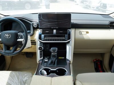 2026 Toyota Land Cruiser GXR 3.5 Litres 6 Cylinders Hybrid Engine White Beige SUV GCC Specs