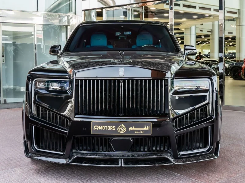 2025 ROLLS ROYCE CULLINAN MANSORY 6.75 Litres 12 Cylinders Petrol Engine Black Blue SUV