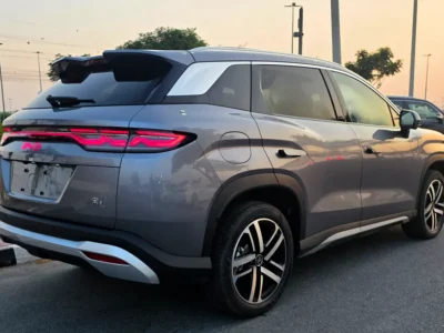 2025 BYD Song L 4 Cylinders Plug-in Hybrid Engine Grey Tan SUV Chinese Specs Automatic