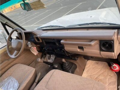 2009 Toyota Land Cruiser SC 4.5 Litres 6 Cylinders Petrol Engine Beige Pickup Truck GCC Specs