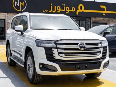 2026 Toyota Land Cruiser GXR 3.5 Litres 6 Cylinders Hybrid Engine White Beige SUV GCC Specs