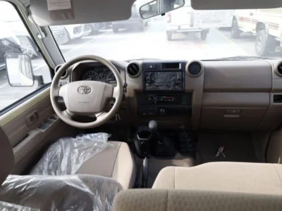 2022 Toyota Land Cruiser DC 4.0 Litres 6 Cylinders Petrol Engine Beige Pickup Truck GCC Specs
