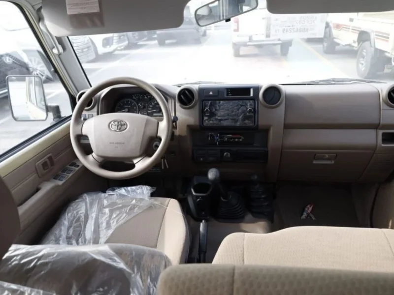 2022 Toyota Land Cruiser DC 4.0 Litres 6 Cylinders Petrol Engine Beige Pickup Truck GCC Specs