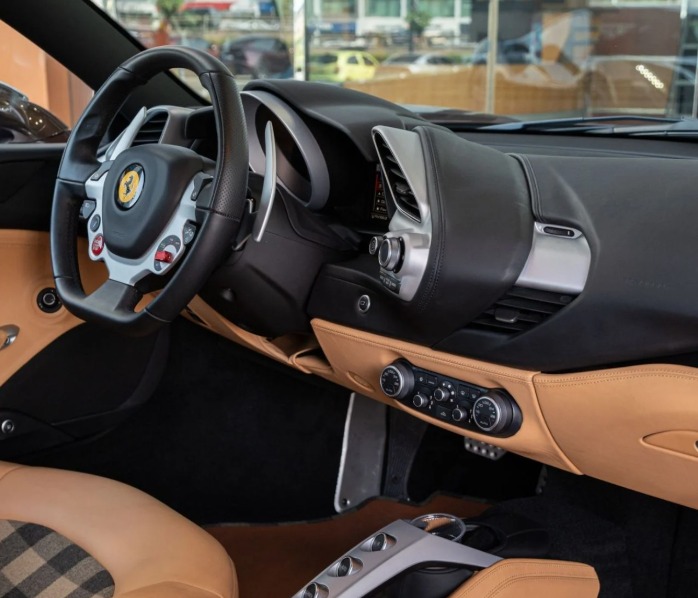 2018 FERRARI 488 GTB TAILOR MADE 1 OF 1 70th Anniversary 8 Cylinders Brown Tan Coupe GCC