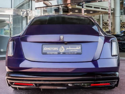 2025 ROLLS ROYCE SPECTRE STD BLACK BADGE Electric Vehicle Purple Black Sedan Automatic