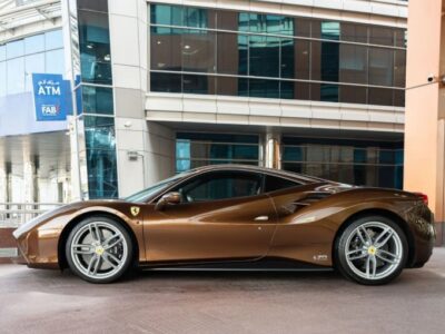 2018 FERRARI 488 GTB TAILOR MADE 1 OF 1 70th Anniversary 8 Cylinders Brown Tan Coupe GCC