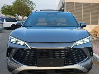 2025 BYD Song L 4 Cylinders Plug-in Hybrid Engine Grey Tan SUV Chinese Specs Automatic