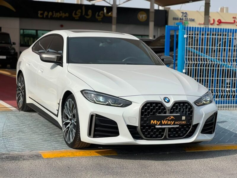 2024 BMW 440i Gran Coupe 3.0L Inline-6 TwinPower Turbo Engine White Red Sedan US Specs
