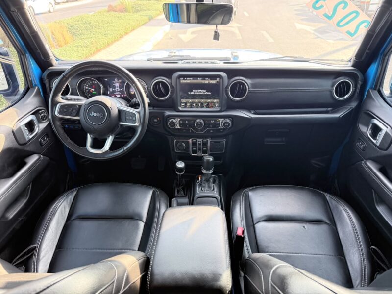 2023 JEEP WRANGLER SAHARA 2.0 Litres V4 Petrol Engine VVT Blue Black SUV US Specs