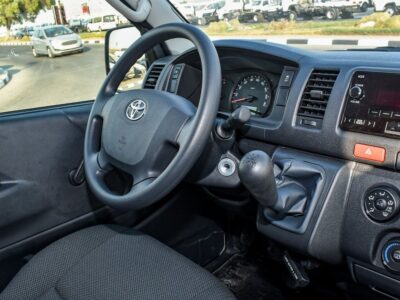 2024 Toyota Hiace GL 2.7 Litres 4 Cylinders Petrol Engine White Grey Van Manual GCC Specs