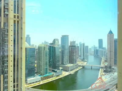 1,511 sqft Amna, Al Habtoor City Marina and Canal Views | Well Maintained
