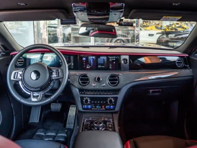 2025 ROLLS ROYCE SPECTRE STD BLACK BADGE Electric Vehicle Purple Black Sedan Automatic