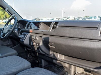 2024 Toyota Hiace GL 2.7 Litres 4 Cylinders Petrol Engine White Grey Van Manual GCC Specs