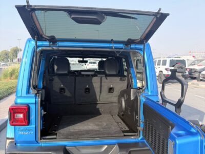 2023 JEEP WRANGLER SAHARA 2.0 Litres V4 Petrol Engine VVT Blue Black SUV US Specs