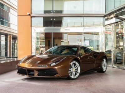 2018 FERRARI 488 GTB TAILOR MADE 1 OF 1 70th Anniversary 8 Cylinders Brown Tan Coupe GCC