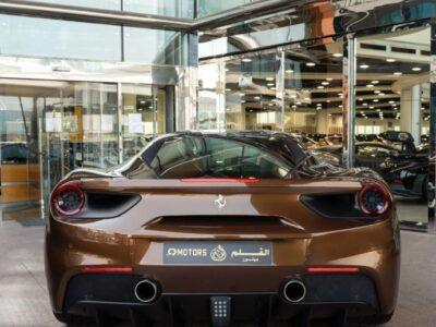2018 FERRARI 488 GTB TAILOR MADE 1 OF 1 70th Anniversary 8 Cylinders Brown Tan Coupe GCC