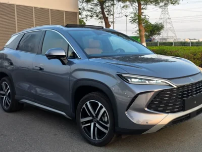2025 BYD Song L 4 Cylinders Plug-in Hybrid Engine Grey Tan SUV Chinese Specs Automatic
