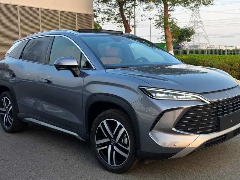2025 BYD Song L 4 Cylinders Plug-in Hybrid Engine Grey Tan SUV Chinese Specs Automatic