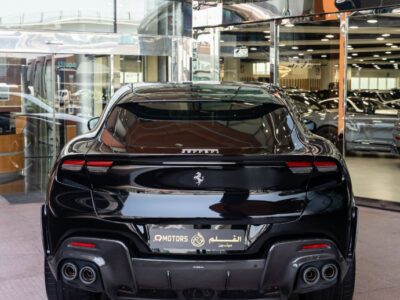 2024 Ferrari Purosangue 6.5 Litres V12 Petrol Engine Black SUV European Specs Automatic