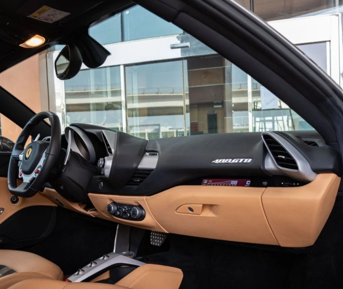 2018 FERRARI 488 GTB TAILOR MADE 1 OF 1 70th Anniversary 8 Cylinders Brown Tan Coupe GCC