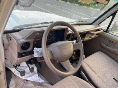 2009 Toyota Land Cruiser SC 4.5 Litres 6 Cylinders Petrol Engine Beige Pickup Truck GCC Specs