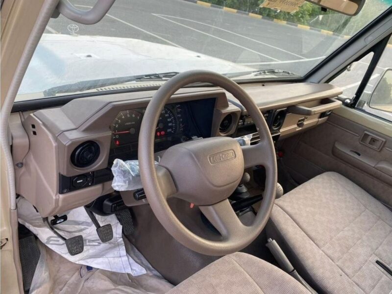 2009 Toyota Land Cruiser SC 4.5 Litres 6 Cylinders Petrol Engine Beige Pickup Truck GCC Specs