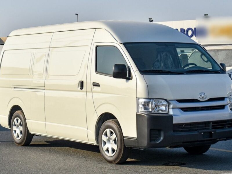 2024 Toyota Hiace GL 2.7 Litres 4 Cylinders Petrol Engine White Grey Van Manual GCC Specs